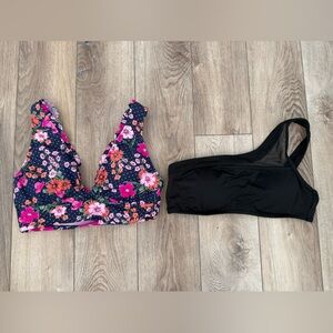 Shade & Shore Bikini Top Bundle - Size Medium